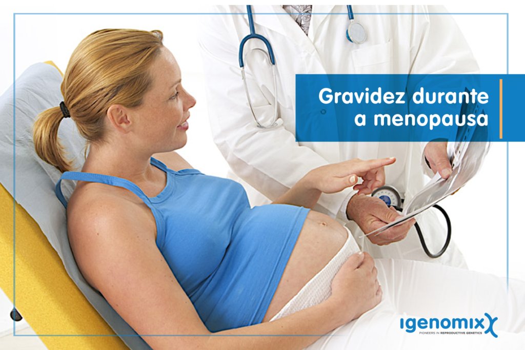 gravidez durante a menopaus